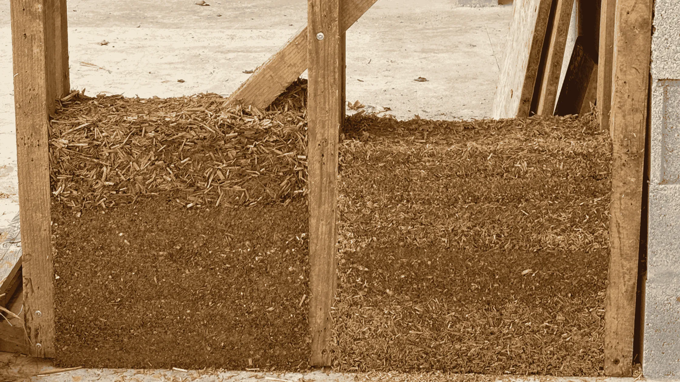 Mure en paille pour une isolation thermique avec Arkoncept